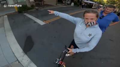 Suddenly "riding a bike with no front tire" is a criminal offence