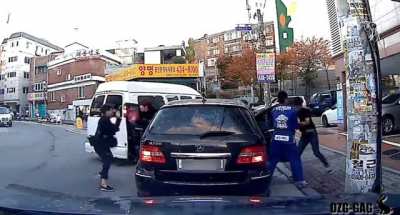 brutal Korean gangster fight