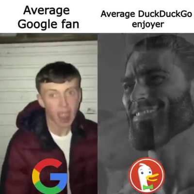DuckDuckGo enjoyer for over 1.5 years now