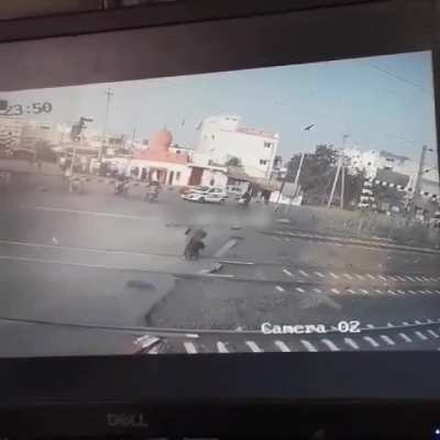 Woman Gets Hit By Train While Wearing Earphones