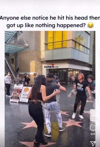 Please tell me this is staged&hellip;