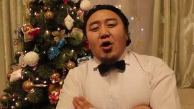 Average bulgar celebrating christmas