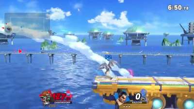 Kazuya: Requires mastering combos with difficult inputs to secure a kill. Ganondorf: