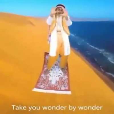 Arabic Aladdin vibin to some music