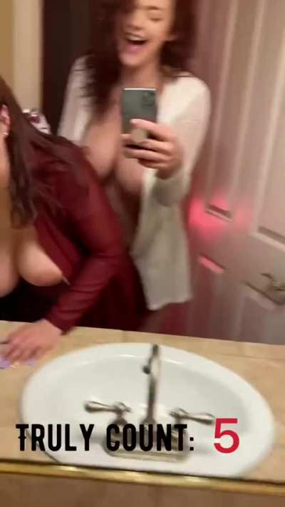 When girls drink together 😳👅 ( their Free album In comments )