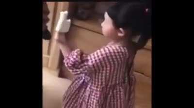 That&rsquo;s one disappointed little girl