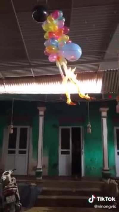 While you cancel firecrackers