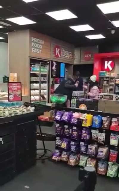 Drunk guy won&rsquo;t leave man alone and ends up on the floor