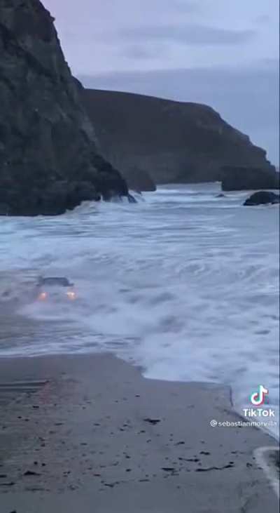 just a normal day at the beach