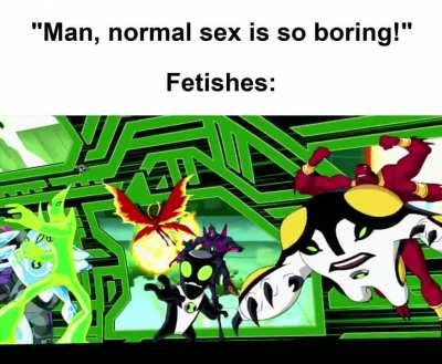 Fetishes, a new way to fuck up your your already fucked brain
