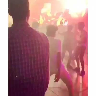 At a rave somewhere in Ontario