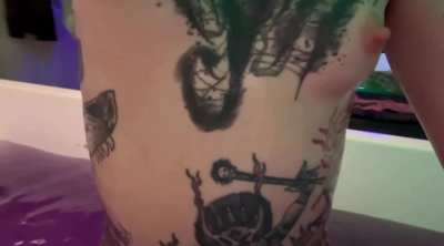 Tattooed and sexy