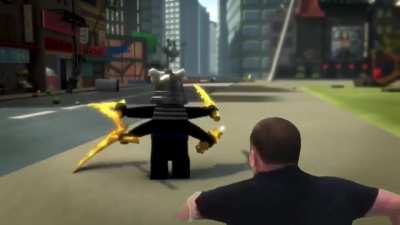 It turns out Garmadon was hiding the golden weapons in his farmadon, we need to hunt him down!