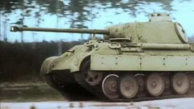 Panther moving at speed