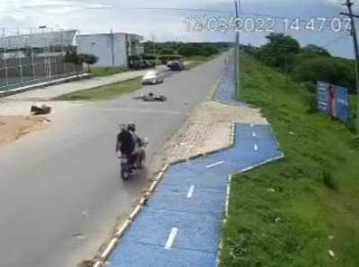 Horse Performs 360 Spin In Air After Being Brutally Struck By A Biker.