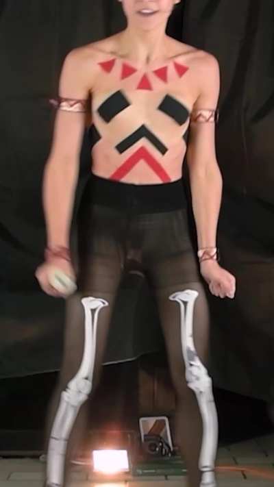 Isn't it looking so hot waving like that under my pantyhose