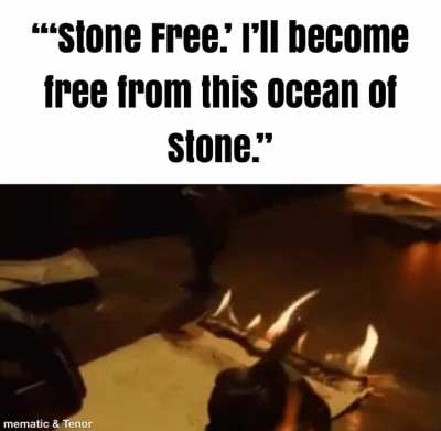 truly, a stone ocean