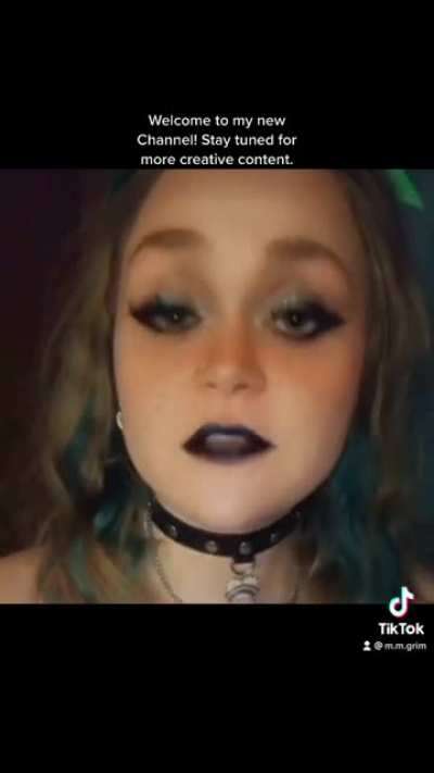 I made a Tiktok account the other day, this one I made is a bit strange.