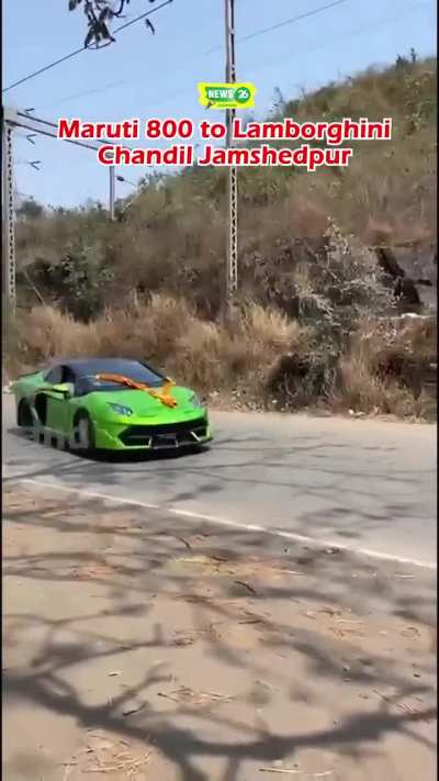 From Maruti 800 to a desi Lamborghini - a mechanic’s amazing project🔥