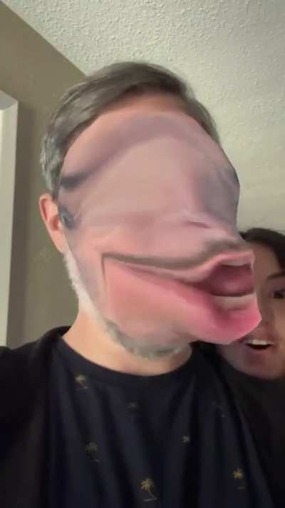 Man becomes a dolphin