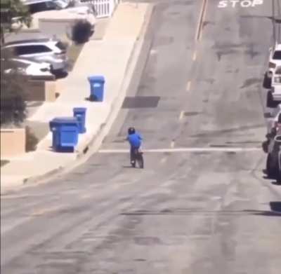 That&rsquo;s one way to play a drum solo