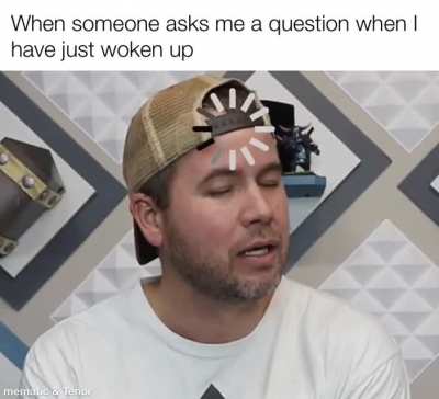 Give me a few hours cause my brain won&rsquo;t function properly