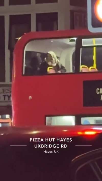 Caught in the bus