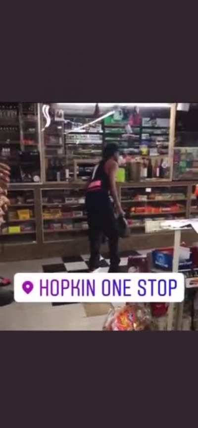Store owner is fed up