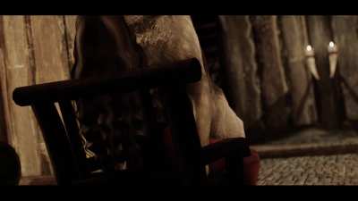 Horse &amp;amp; Dog Action In The Animal Mansion (CHRS) [Skyrim]