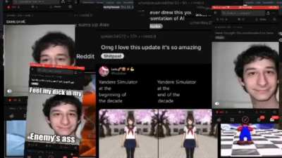 Yandre Simulator subreddit past vs present