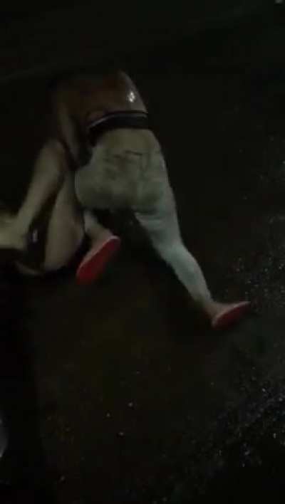 Two girls fight - NSFW