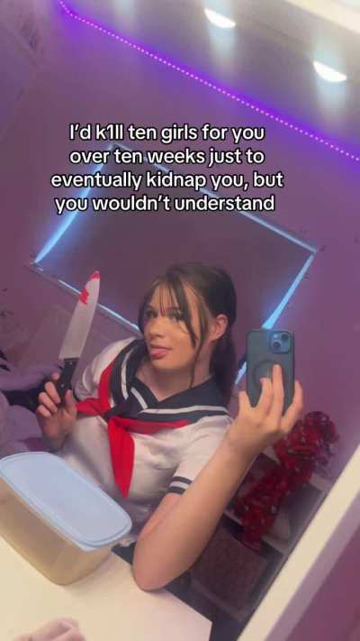 Cosplay + Corny TikTok I made