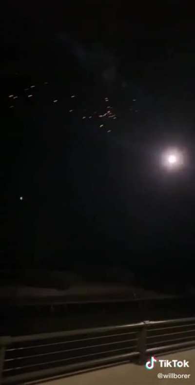 Shooting a firework from a cone