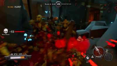 Music responds to combat actions in the game to increase intensity.