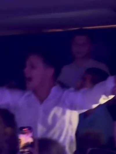 He literally caressed that dude&rsquo;s hair