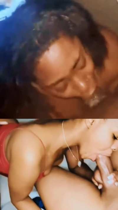 Split Screen Blowjob