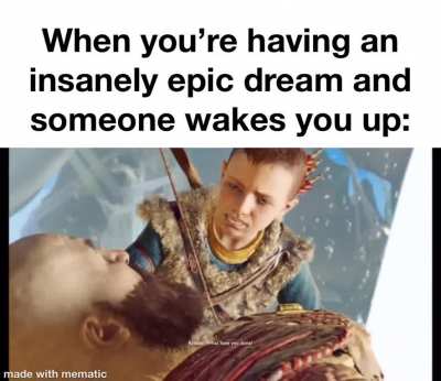 And it&acirc;s always right when it gets really good too &eth;