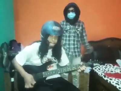 Cover of Back in Black. hope it puts a smile on your face.