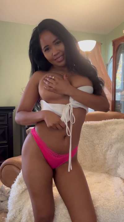 Exotic Blasian milf tits