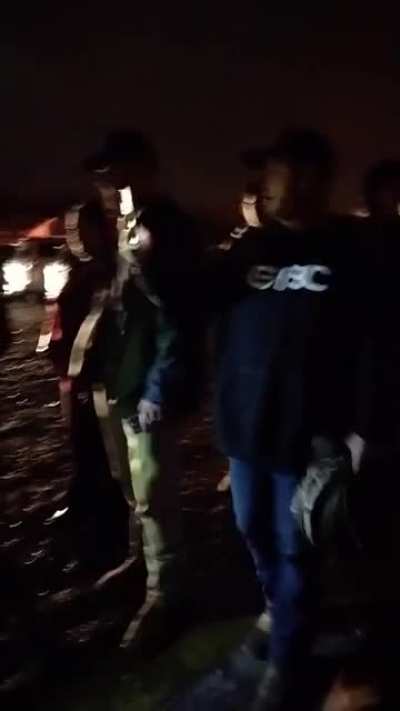 Man crashes Tennessee book burning event &mdash; throws a Bible into the fire and yells "Hail Satan!"