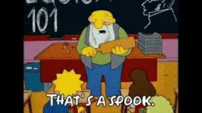 That's a spook.