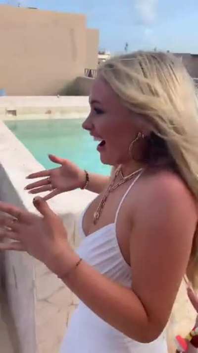 all in white