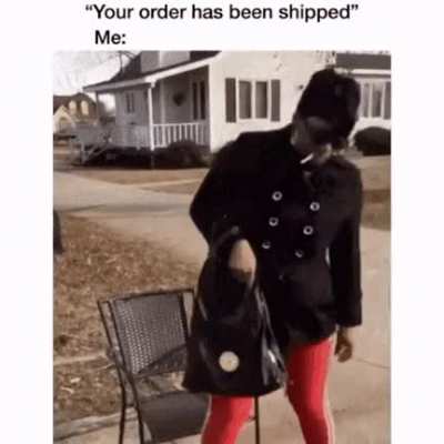 "Your order has been shipped"