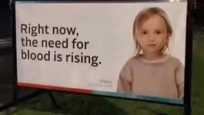 she requires blood