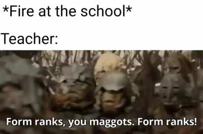 Everyone in line