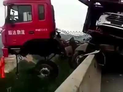 Glad driver is OK