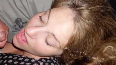 Woke up for a facial and went back to sleep