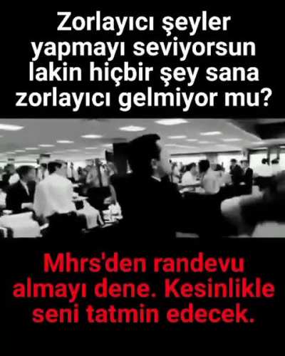 size 6 ay sonraya randevu verelim