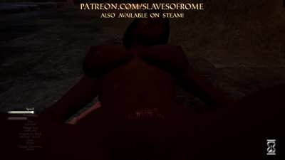 SLAVES OF ROME - Mistress Fucks Her Slave in the Dungeon 