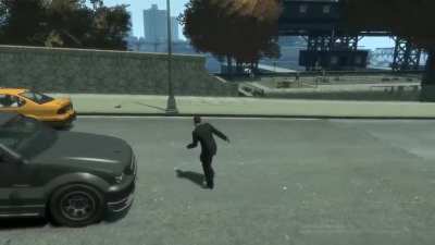 [GTA IV] Niko gets pushed